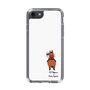 スリムプロテクションケース［ おがわじゅり×デイリー×caseplay - 鹿毛 - ホワイト ］