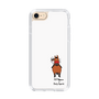 スリムプロテクションケース［ おがわじゅり×デイリー×caseplay - 鹿毛 - ホワイト ］