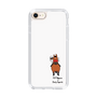 スリムプロテクションケース［ おがわじゅり×デイリー×caseplay - 鹿毛 - ホワイト ］