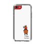 スリムプロテクションケース［ おがわじゅり×デイリー×caseplay - 鹿毛 - ホワイト ］