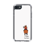 スリムプロテクションケース［ おがわじゅり×デイリー×caseplay - 鹿毛 - ホワイト ］