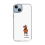 スリムプロテクションケース［ おがわじゅり×デイリー×caseplay - 鹿毛 - ホワイト ］