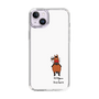スリムプロテクションケース［ おがわじゅり×デイリー×caseplay - 鹿毛 - ホワイト ］