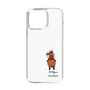 スリムプロテクションケース［ おがわじゅり×デイリー×caseplay - 鹿毛 - ホワイト ］