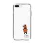 スリムプロテクションケース［ おがわじゅり×デイリー×caseplay - 鹿毛 - ホワイト ］