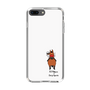 スリムプロテクションケース［ おがわじゅり×デイリー×caseplay - 鹿毛 - ホワイト ］
