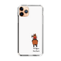 スリムプロテクションケース［ おがわじゅり×デイリー×caseplay - 鹿毛 - ホワイト ］