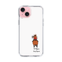 スリムプロテクションケース［ おがわじゅり×デイリー×caseplay - 鹿毛 - ホワイト ］