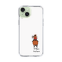 スリムプロテクションケース［ おがわじゅり×デイリー×caseplay - 鹿毛 - ホワイト ］