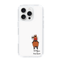 スリムプロテクションケース［ おがわじゅり×デイリー×caseplay - 鹿毛 - ホワイト ］