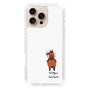 スリムプロテクションケース［ おがわじゅり×デイリー×caseplay - 鹿毛 - ホワイト ］
