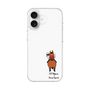 スリムプロテクションケース［ おがわじゅり×デイリー×caseplay - 鹿毛 - ホワイト ］