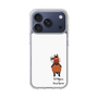 スリムプロテクションケース［ おがわじゅり×デイリー×caseplay - 鹿毛 - ホワイト ］