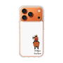 スリムプロテクションケース［ おがわじゅり×デイリー×caseplay - 鹿毛 - ホワイト ］