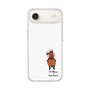 スリムプロテクションケース［ おがわじゅり×デイリー×caseplay - 鹿毛 - ホワイト ］