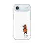 スリムプロテクションケース［ おがわじゅり×デイリー×caseplay - 鹿毛 - ホワイト ］
