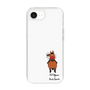 スリムプロテクションケース［ おがわじゅり×デイリー×caseplay - 鹿毛 - ホワイト ］
