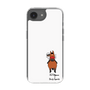 スリムプロテクションケース［ おがわじゅり×デイリー×caseplay - 鹿毛 - ホワイト ］