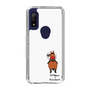 スリムプロテクションケース［ おがわじゅり×デイリー×caseplay - 鹿毛 - ホワイト ］