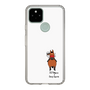 スリムプロテクションケース［ おがわじゅり×デイリー×caseplay - 鹿毛 - ホワイト ］