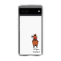 スリムプロテクションケース［ おがわじゅり×デイリー×caseplay - 鹿毛 - ホワイト ］