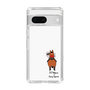 スリムプロテクションケース［ おがわじゅり×デイリー×caseplay - 鹿毛 - ホワイト ］
