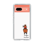スリムプロテクションケース［ おがわじゅり×デイリー×caseplay - 鹿毛 - ホワイト ］