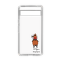 スリムプロテクションケース［ おがわじゅり×デイリー×caseplay - 鹿毛 - ホワイト ］