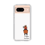 スリムプロテクションケース［ おがわじゅり×デイリー×caseplay - 鹿毛 - ホワイト ］