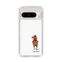スリムプロテクションケース［ おがわじゅり×デイリー×caseplay - 鹿毛 - ホワイト ］