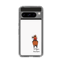 スリムプロテクションケース［ おがわじゅり×デイリー×caseplay - 鹿毛 - ホワイト ］