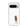スリムプロテクションケース［ おがわじゅり×デイリー×caseplay - 鹿毛 - ホワイト ］