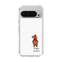 スリムプロテクションケース［ おがわじゅり×デイリー×caseplay - 鹿毛 - ホワイト ］