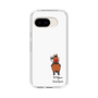スリムプロテクションケース［ おがわじゅり×デイリー×caseplay - 鹿毛 - ホワイト ］