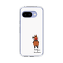 スリムプロテクションケース［ おがわじゅり×デイリー×caseplay - 鹿毛 - ホワイト ］