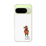 スリムプロテクションケース［ おがわじゅり×デイリー×caseplay - 鹿毛 - ホワイト ］