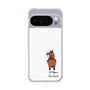 スリムプロテクションケース［ おがわじゅり×デイリー×caseplay - 鹿毛 - ホワイト ］