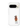 スリムプロテクションケース［ おがわじゅり×デイリー×caseplay - 鹿毛 - ホワイト ］