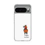 スリムプロテクションケース［ おがわじゅり×デイリー×caseplay - 鹿毛 - ホワイト ］