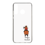 スリムプロテクションケース［ おがわじゅり×デイリー×caseplay - 鹿毛 - ホワイト ］