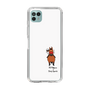 スリムプロテクションケース［ おがわじゅり×デイリー×caseplay - 鹿毛 - ホワイト ］