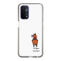 スリムプロテクションケース［ おがわじゅり×デイリー×caseplay - 鹿毛 - ホワイト ］