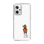 スリムプロテクションケース［ おがわじゅり×デイリー×caseplay - 鹿毛 - ホワイト ］