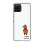 スリムプロテクションケース［ おがわじゅり×デイリー×caseplay - 鹿毛 - ホワイト ］