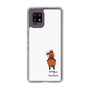 スリムプロテクションケース［ おがわじゅり×デイリー×caseplay - 鹿毛 - ホワイト ］