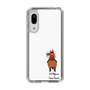 スリムプロテクションケース［ おがわじゅり×デイリー×caseplay - 鹿毛 - ホワイト ］