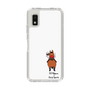 スリムプロテクションケース［ おがわじゅり×デイリー×caseplay - 鹿毛 - ホワイト ］