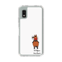 スリムプロテクションケース［ おがわじゅり×デイリー×caseplay - 鹿毛 - ホワイト ］