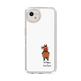 スリムプロテクションケース［ おがわじゅり×デイリー×caseplay - 鹿毛 - ホワイト ］