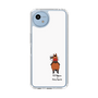 スリムプロテクションケース［ おがわじゅり×デイリー×caseplay - 鹿毛 - ホワイト ］